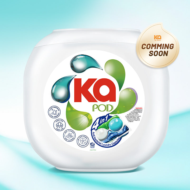KaPOD - Capsules de lessive universel 4en1 ultra-concentrées - Fabriqué au Japon - 40 lavages